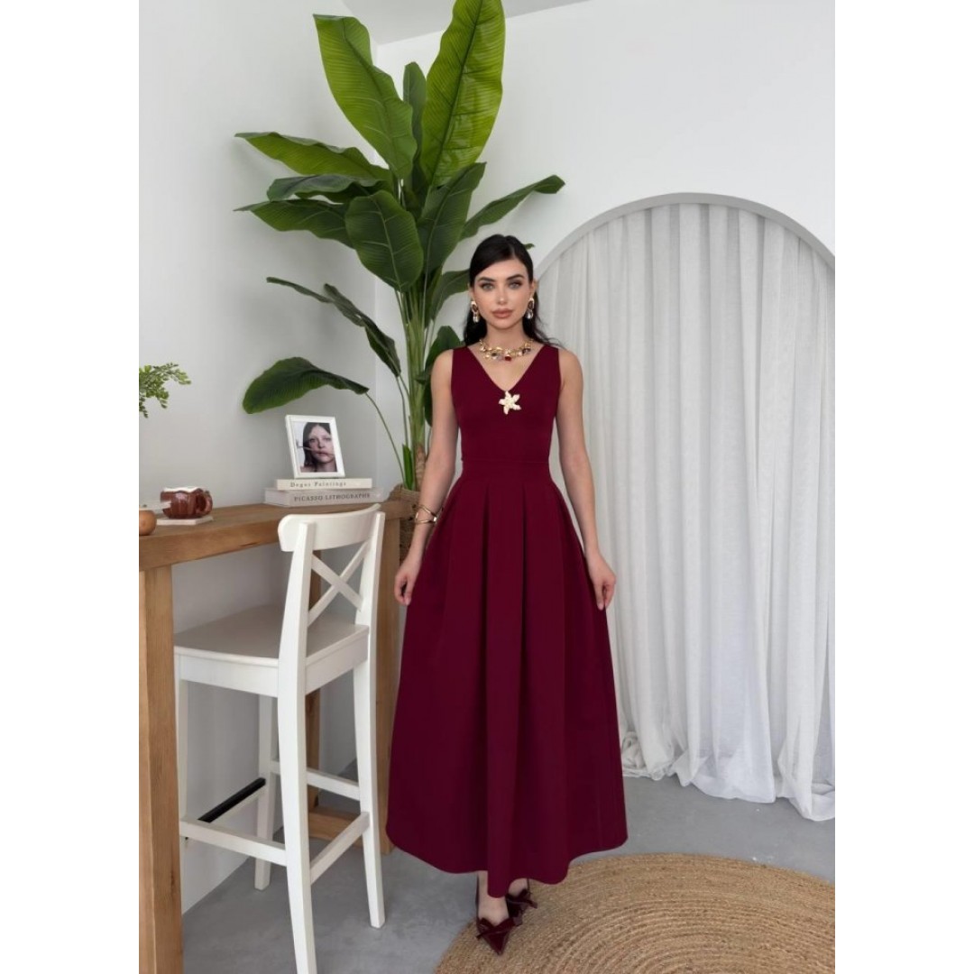 Late Yıldız Detaylı Elbise - 152383
