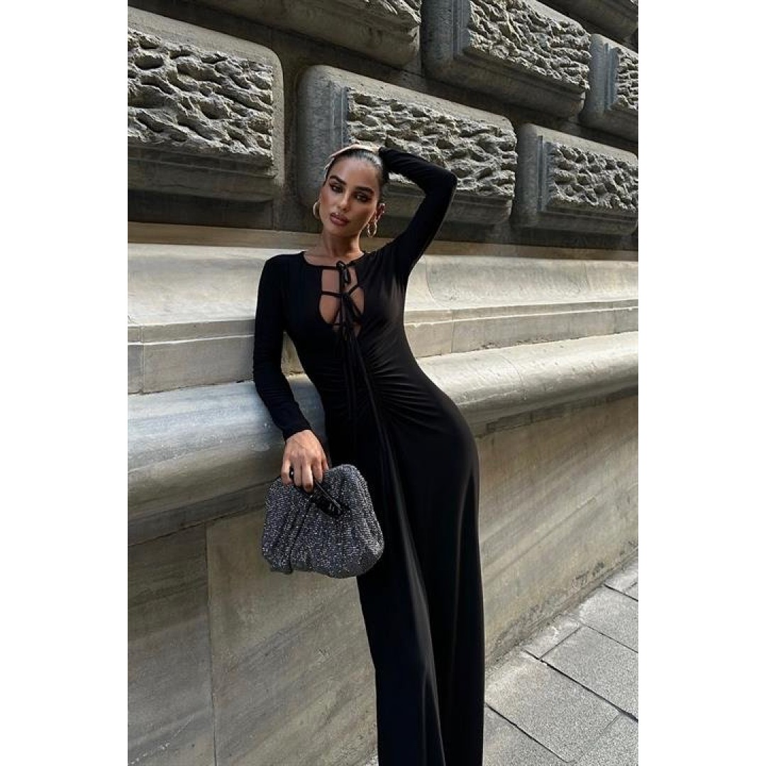 Gladys Uzun Sandy Elbise 2810 155070