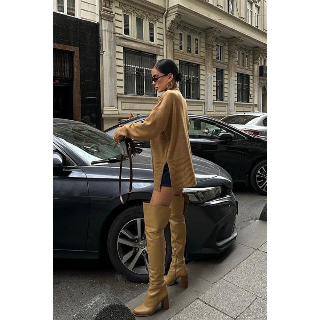 Nakış Detaylı Triko Kazak 1340 158372 Nakış Detaylı Triko Kazak 1340 158372