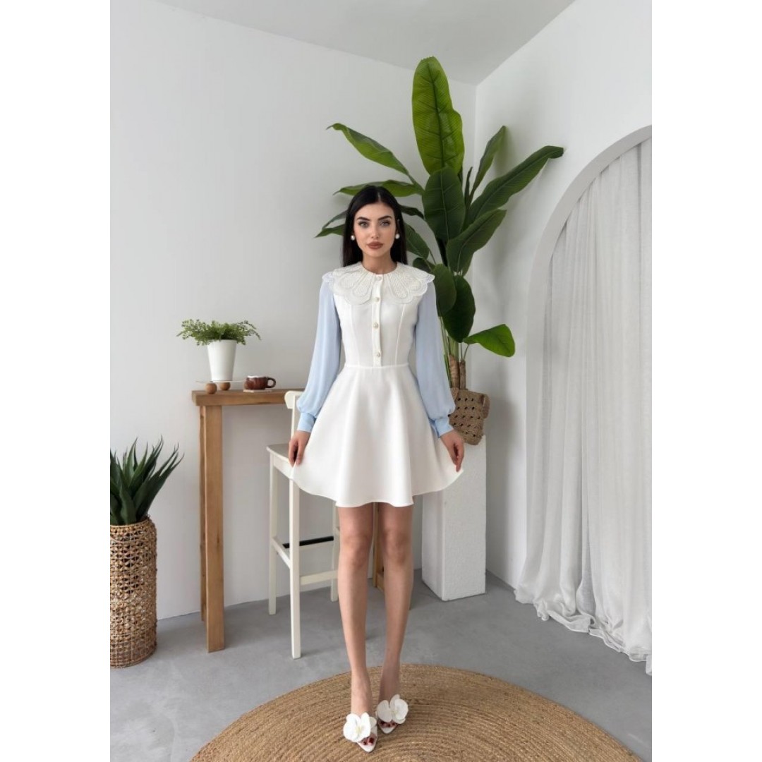 Asıo Bebe Yaka Elbise - 153531 Asıo Bebe Yaka Elbise - 153531