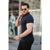 Erkek Hakim Yaka Dokuma Pamuklu Kumaş Kısa Kollu T-shirt 160090 Erkek Hakim Yaka Dokuma Pamuklu Kumaş Kısa Kollu T-shirt 160090