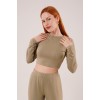 Fitilli Bluz Ve Pantolon Yeşil İkili Takım 147559 Fitilli Bluz Ve Pantolon Yeşil İkili Takım 147559
