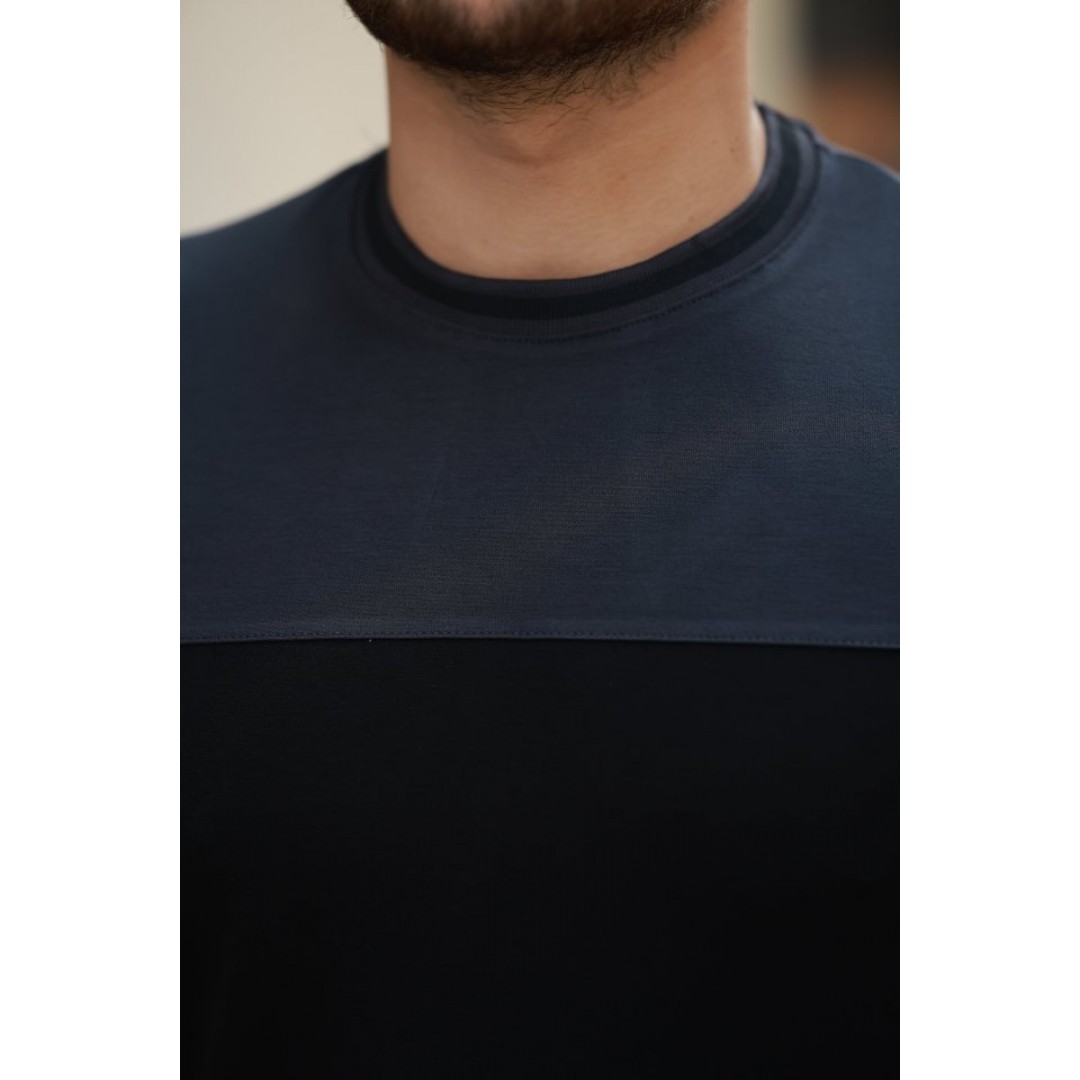 Erkek Bisiklet Yaka Parçalı Renk Oysho Kumaş Kısa Kollu Tshirt - 159187 Erkek Bisiklet Yaka Parçalı Renk Oysho Kumaş Kısa Kollu Tshirt - 159187