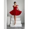 İP ASKILI BAĞLAMALI ATLAS ELBİSE - 159746 İP ASKILI BAĞLAMALI ATLAS ELBİSE - 159746