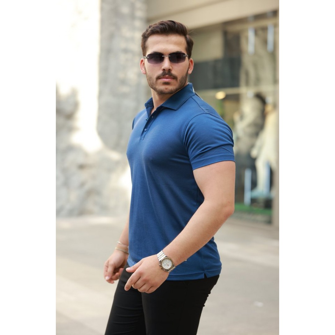 Erkek Yakalı Kısa Kollu Tişört 163464 Erkek Yakalı Kısa Kollu Tişört 163464