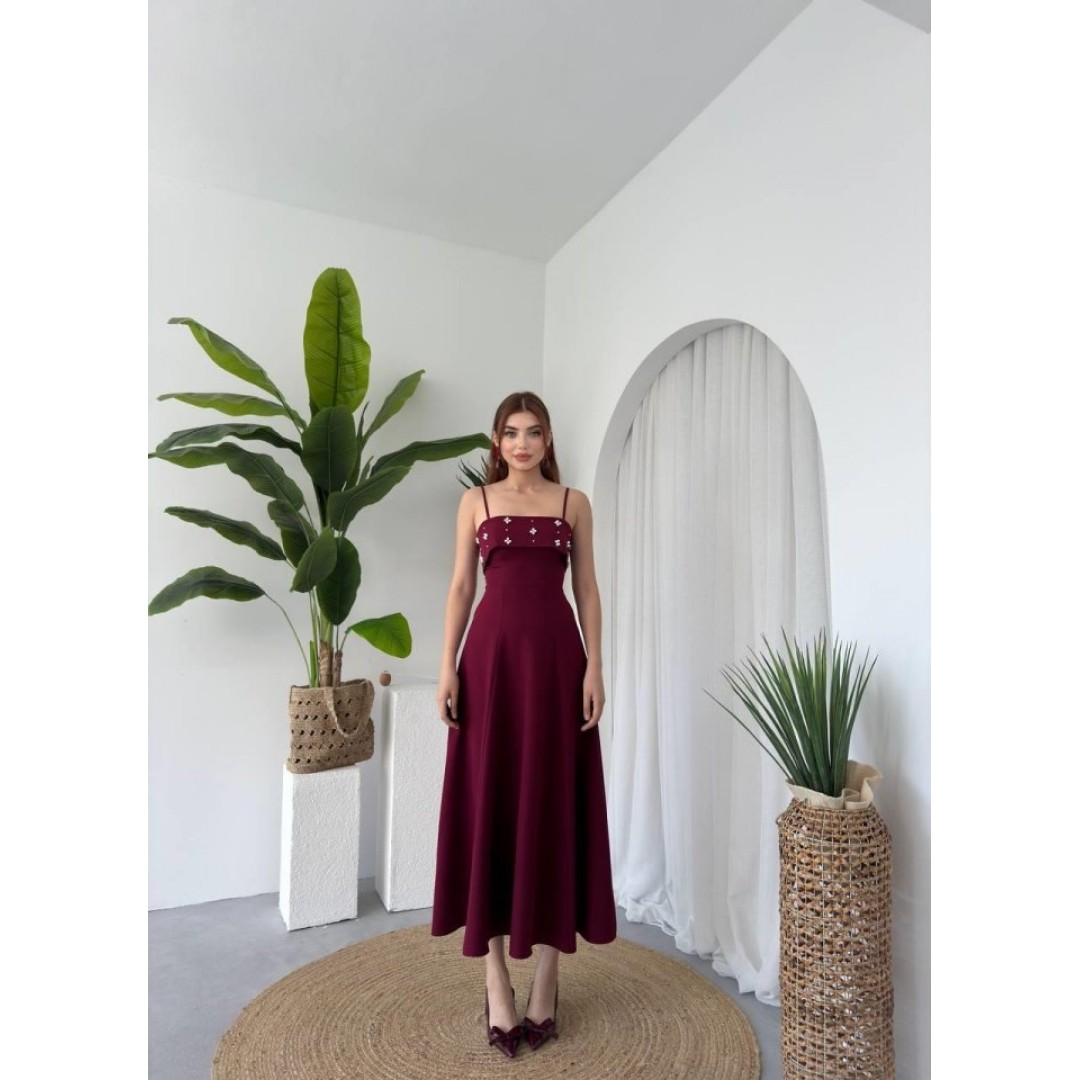 Acco Taş Detaylı Elbise 162274 Acco Taş Detaylı Elbise 162274