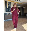 Kadın Kısa Kollu Bisiklet Yaka Asimetrik Viskon Iki Iplik Bluz Ve Pantolon Ikili Takım 163637 Kadın Kısa Kollu Bisiklet Yaka Asimetrik Viskon Iki Iplik Bluz Ve Pantolon Ikili Takım 163637
