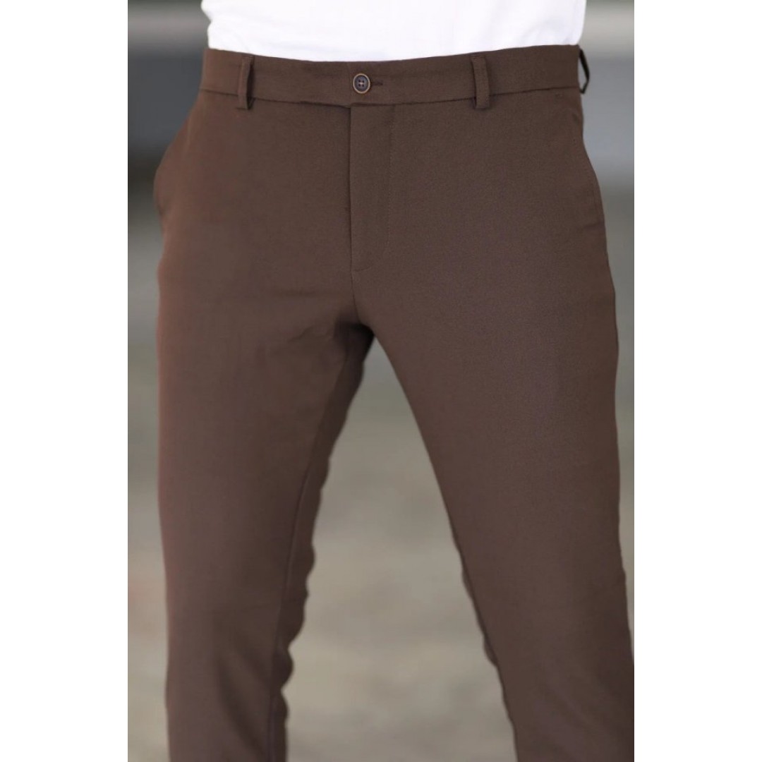 Erkek Düz Kesim Bilek Boy Kumaş Pantolon - 156939 Erkek Düz Kesim Bilek Boy Kumaş Pantolon - 156939