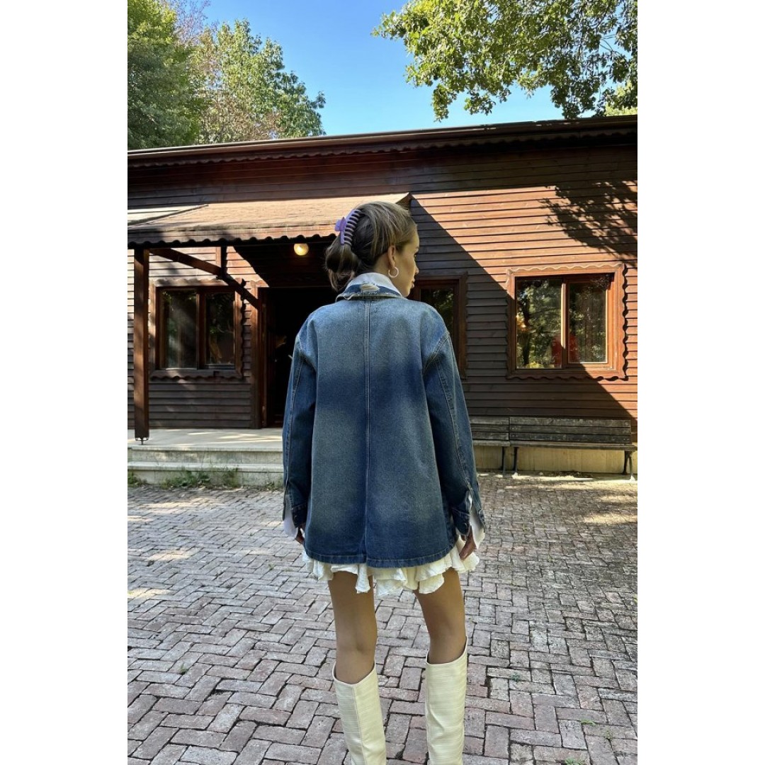 Mavi Vintage Kot Ceket 152124 Mavi Vintage Kot Ceket 152124