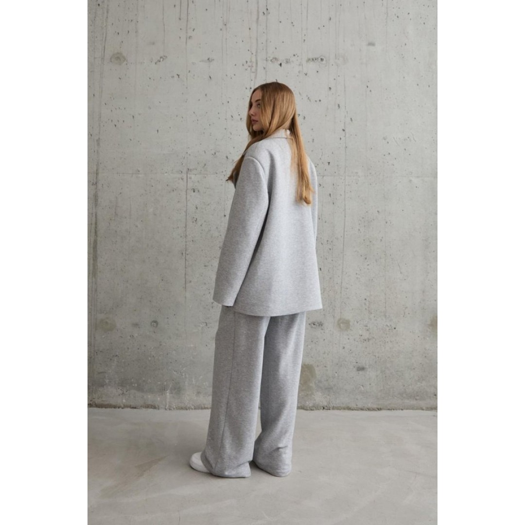 Gri 3-İplik Comfort Ceket Ve Pantolon Takım - 153834 Gri 3-İplik Comfort Ceket Ve Pantolon Takım - 153834