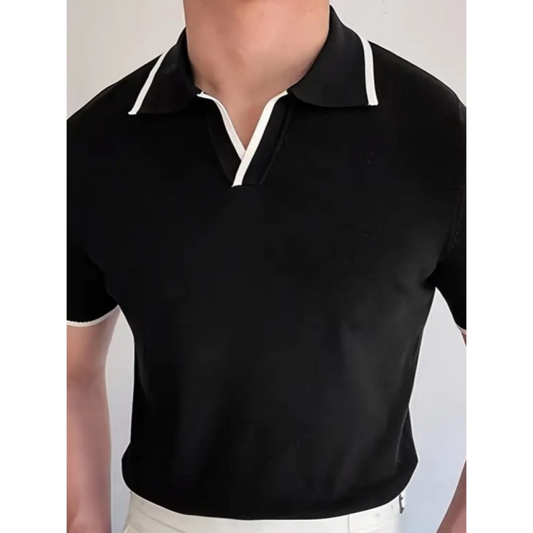Erkek Uzun Kollu Yakalı Triko Bluz 152137 Erkek Uzun Kollu Yakalı Triko Bluz 152137