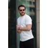 Erkek Kısa Kollu çizgi Kabartma Detaylı T-shirt 157303 Erkek Kısa Kollu çizgi Kabartma Detaylı T-shirt 157303