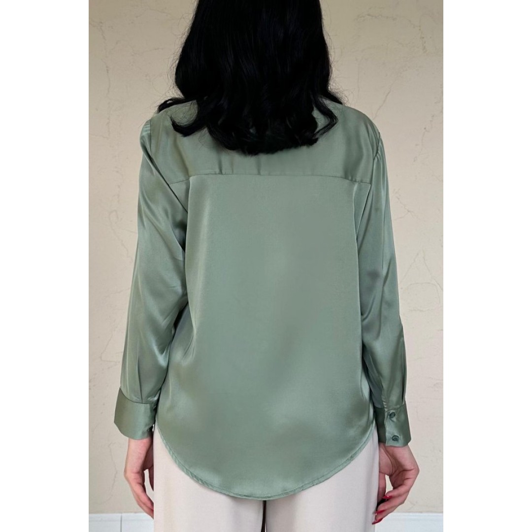 Mint Saten Gömlek 149450 Mint Saten Gömlek 149450
