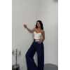 PANTOLON BEL ŞERİT DETAYLI - Lacivert 153639 PANTOLON BEL ŞERİT DETAYLI - Lacivert 153639