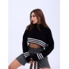 43241 TRİKO ÇİZGİLİ BALIKÇI CROP-SİYAH-EKRU 143976 43241 TRİKO ÇİZGİLİ BALIKÇI CROP-SİYAH-EKRU 143976