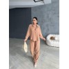OMUZ SAÇAK DENİZ KABUĞU GÖMLEK - PANTOLON TAKIM - Bej 150150 OMUZ SAÇAK DENİZ KABUĞU GÖMLEK - PANTOLON TAKIM - Bej 150150