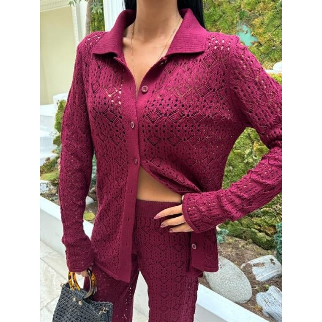 Odette Ajurlu Triko Pantolon Takım 9934 158429