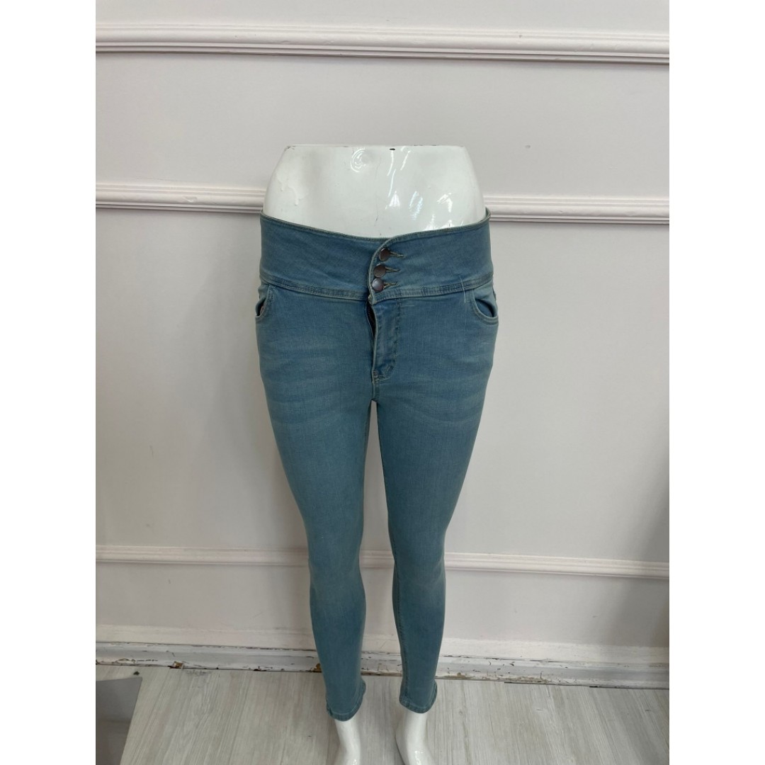Yüksek Bel Likralı Jean Pantolon 90 Cm 47250 Yüksek Bel Likralı Jean Pantolon 90 Cm 47250