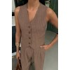 Yelek Ve Pantolon Çizgili Double Takım 10017 158990 Yelek Ve Pantolon Çizgili Double Takım 10017 158990