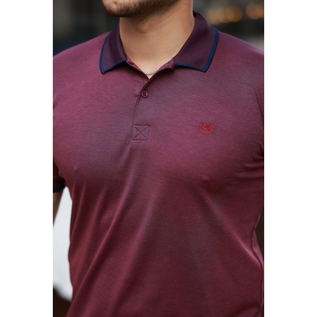 Erkek Yakalı Kagi Kumaş Kısa Kollu T-shirt 160898 Erkek Yakalı Kagi Kumaş Kısa Kollu T-shirt 160898