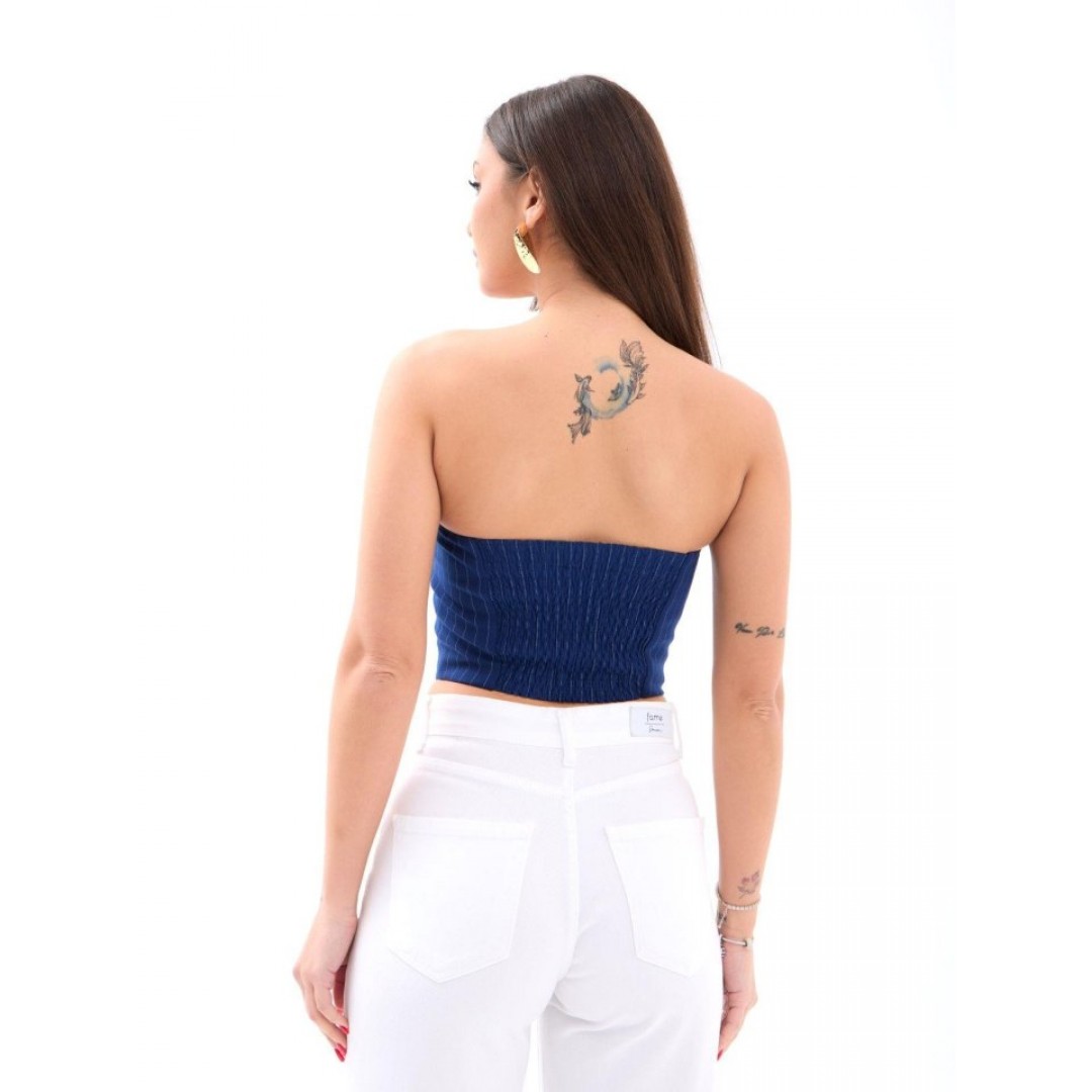 6324 CROP-LACİVERT - 158277 6324 CROP-LACİVERT - 158277