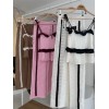 Askılı Bluz Pantolon Triko Takım 10114 - 159261 Askılı Bluz Pantolon Triko Takım 10114 - 159261