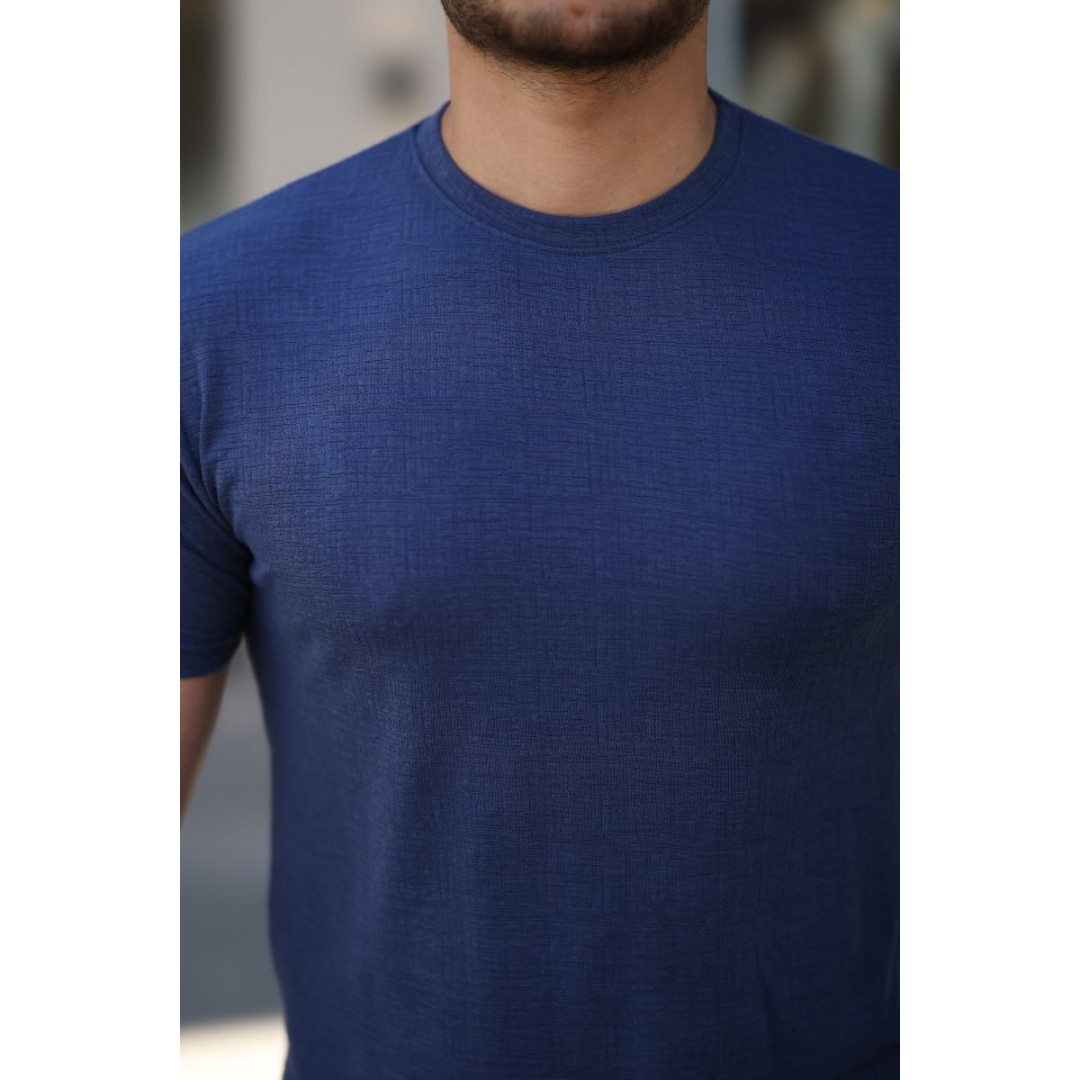 Erkek Ağaç Kabuğu Desenli Kısa Kollu T-shirt 161251 Erkek Ağaç Kabuğu Desenli Kısa Kollu T-shirt 161251