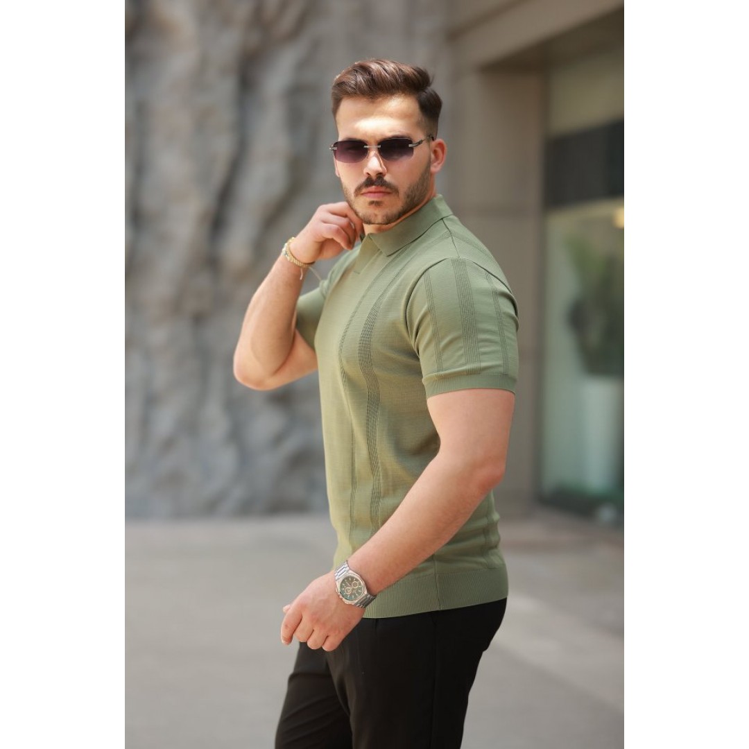 Erkek Hemşire Yaka Kısa Kollu Tişört 163872 Erkek Hemşire Yaka Kısa Kollu Tişört 163872