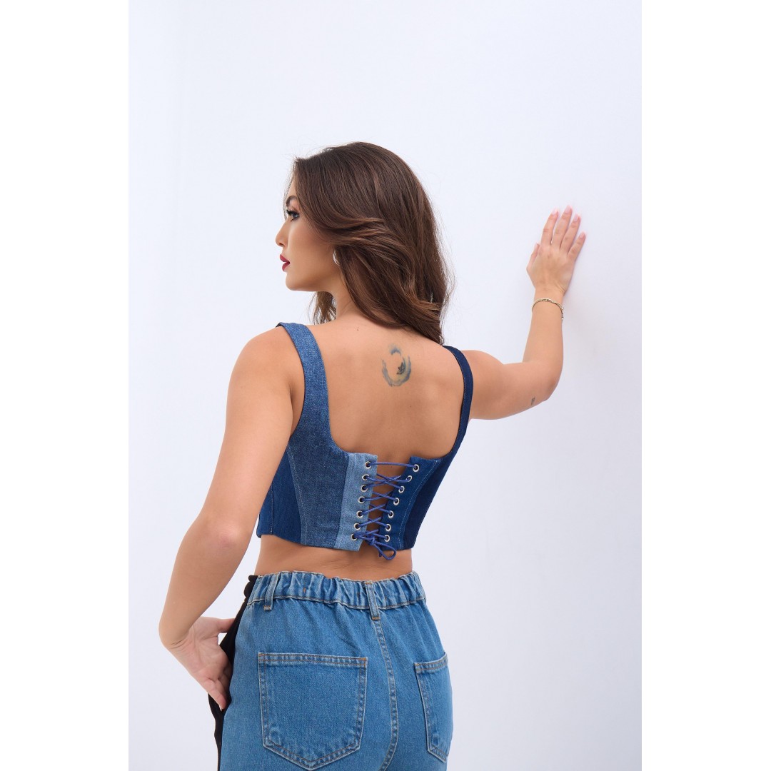 6890 KOT CROP-MAVİ 143334 6890 KOT CROP-MAVİ 143334