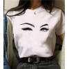 Kadın Kısa Kollu Bisiklet Yaka Göz Baskılı Süprem T-shirt 157312 Kadın Kısa Kollu Bisiklet Yaka Göz Baskılı Süprem T-shirt 157312