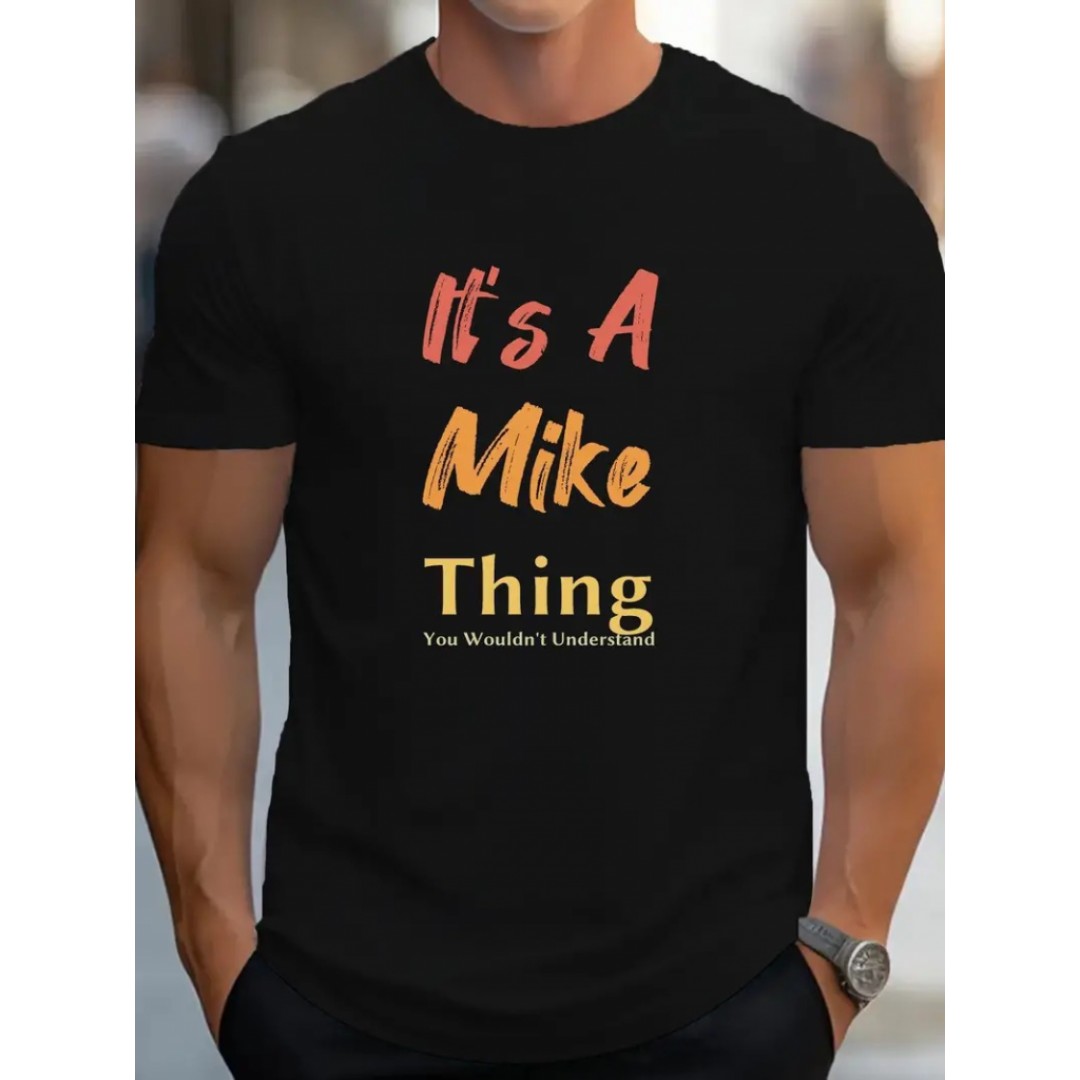 Erkek It Is A Mike Thing Baskılı Erkek T-shirt - 158353 Erkek It Is A Mike Thing Baskılı Erkek T-shirt - 158353