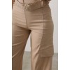 Kemerli Cargo Pantolon - Taş 161894 Kemerli Cargo Pantolon - Taş 161894