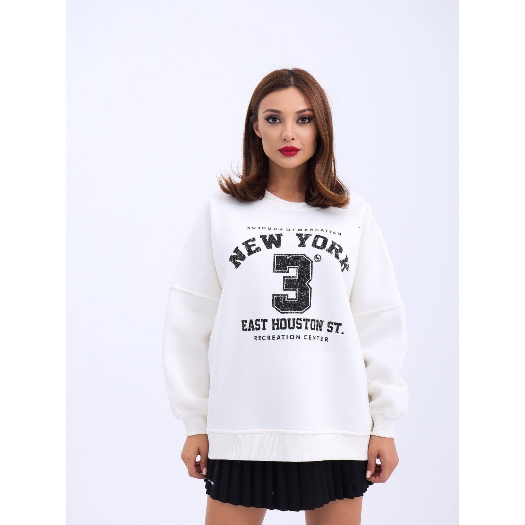 6730 SWEAT-EKRU - 143085 6730 SWEAT-EKRU - 143085
