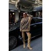 Leopar Desenli Yırtık Detaylı Kazak 1344 158385 Leopar Desenli Yırtık Detaylı Kazak 1344 158385