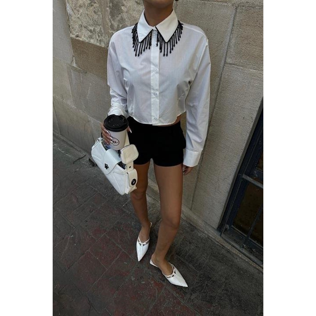 Carmen Püskül Detaylı Gömlek 3387-08 155251 Carmen Püskül Detaylı Gömlek 3387-08 155251