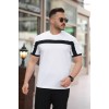 Erkek şerit Detaylı Kısa Kollu T-shirt - 160885 Erkek şerit Detaylı Kısa Kollu T-shirt - 160885