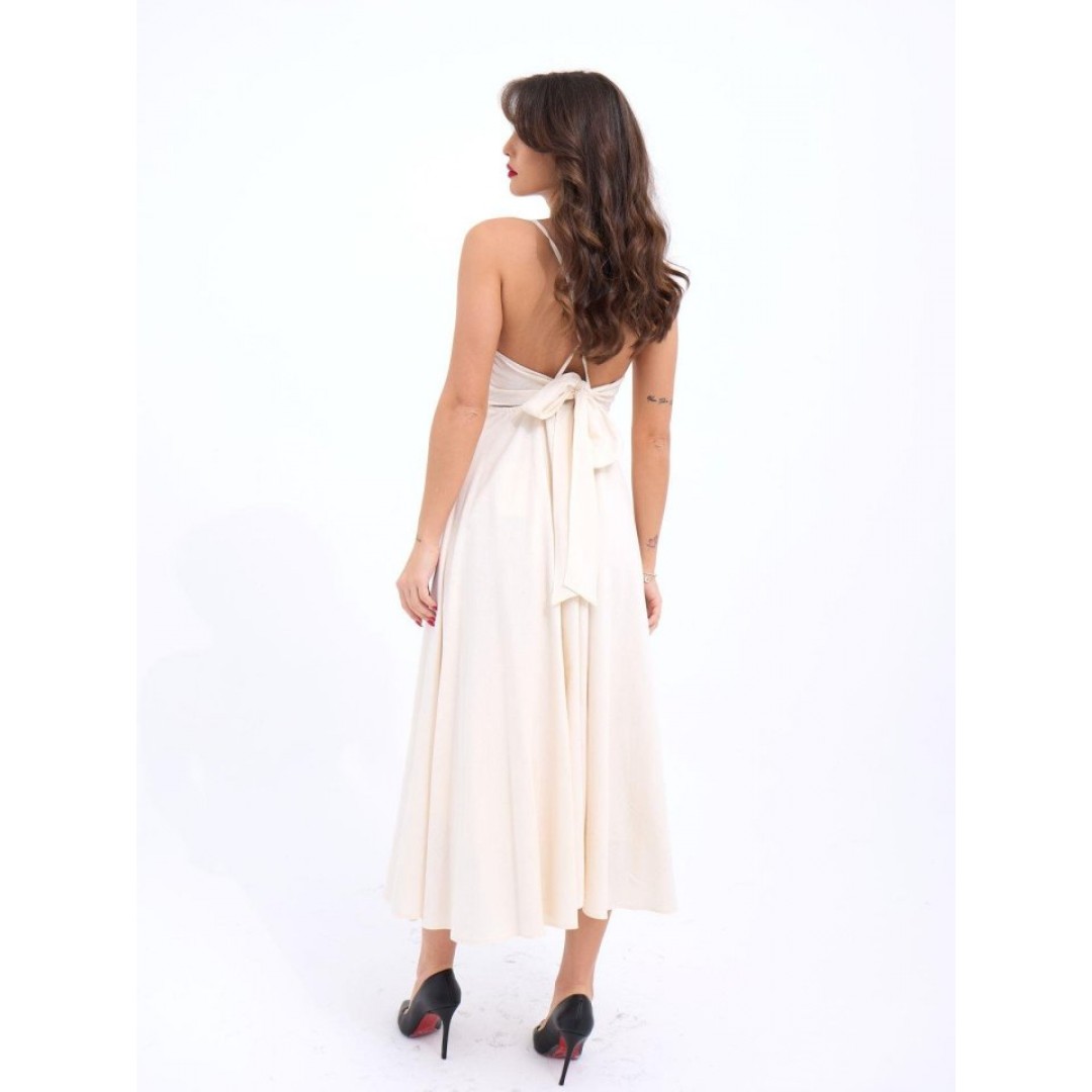 7073 ELBİSE-BEJ 156841 7073 ELBİSE-BEJ 156841