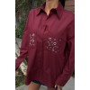 Metal Kuşgözü Detaylı Poplin Gömlek 3453 158507 Metal Kuşgözü Detaylı Poplin Gömlek 3453 158507