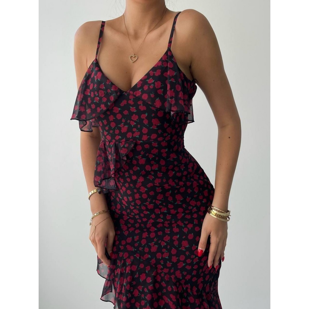 Lida Şifon Elbise - 147058 Lida Şifon Elbise - 147058