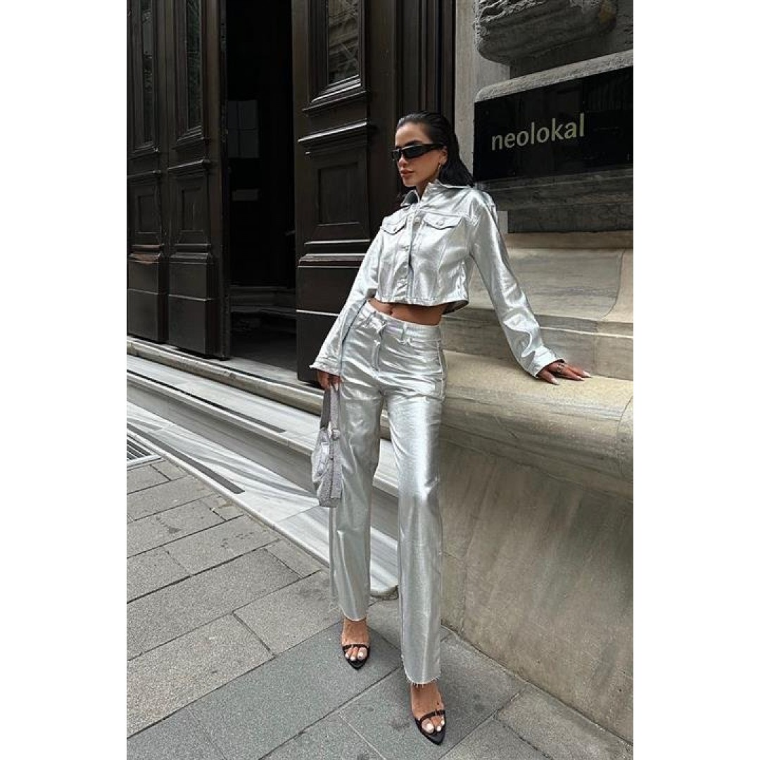 Christie Parlak Gabardin Takım 9914 155027 Christie Parlak Gabardin Takım 9914 155027