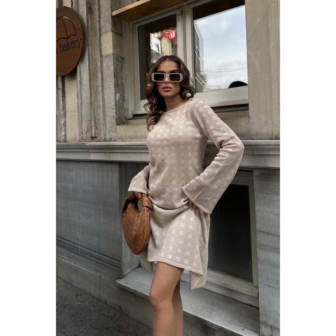 Chloe Ajurlu Sırt Dekolte Elbise 2760 155515 Chloe Ajurlu Sırt Dekolte Elbise 2760 155515