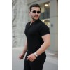 Erkek Fermuar Yakalı Kısa Kollu Tişört 163451