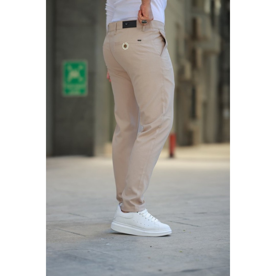 Erkek Düz Kesim Bilek Boy Kumaş Pantolon - 156937 Erkek Düz Kesim Bilek Boy Kumaş Pantolon - 156937