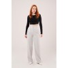 Bol Paça Piliseli Gri Pantolon 148069 Bol Paça Piliseli Gri Pantolon 148069