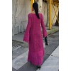 Ajur Uzun Düğmeli Triko Hırka 5181 158622 Ajur Uzun Düğmeli Triko Hırka 5181 158622