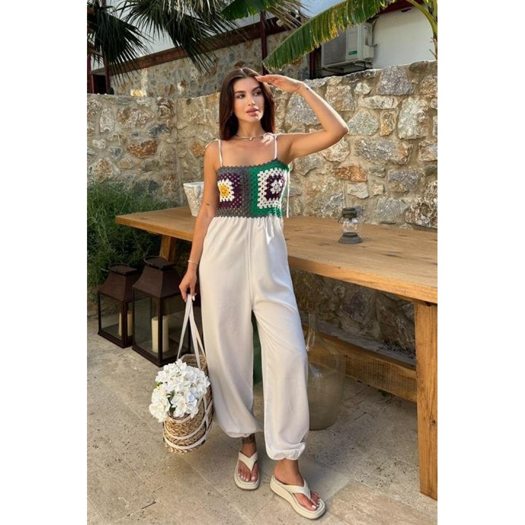 Jasmin Süzüneli Keten Tulum 1280-08 155705 Jasmin Süzüneli Keten Tulum 1280-08 155705