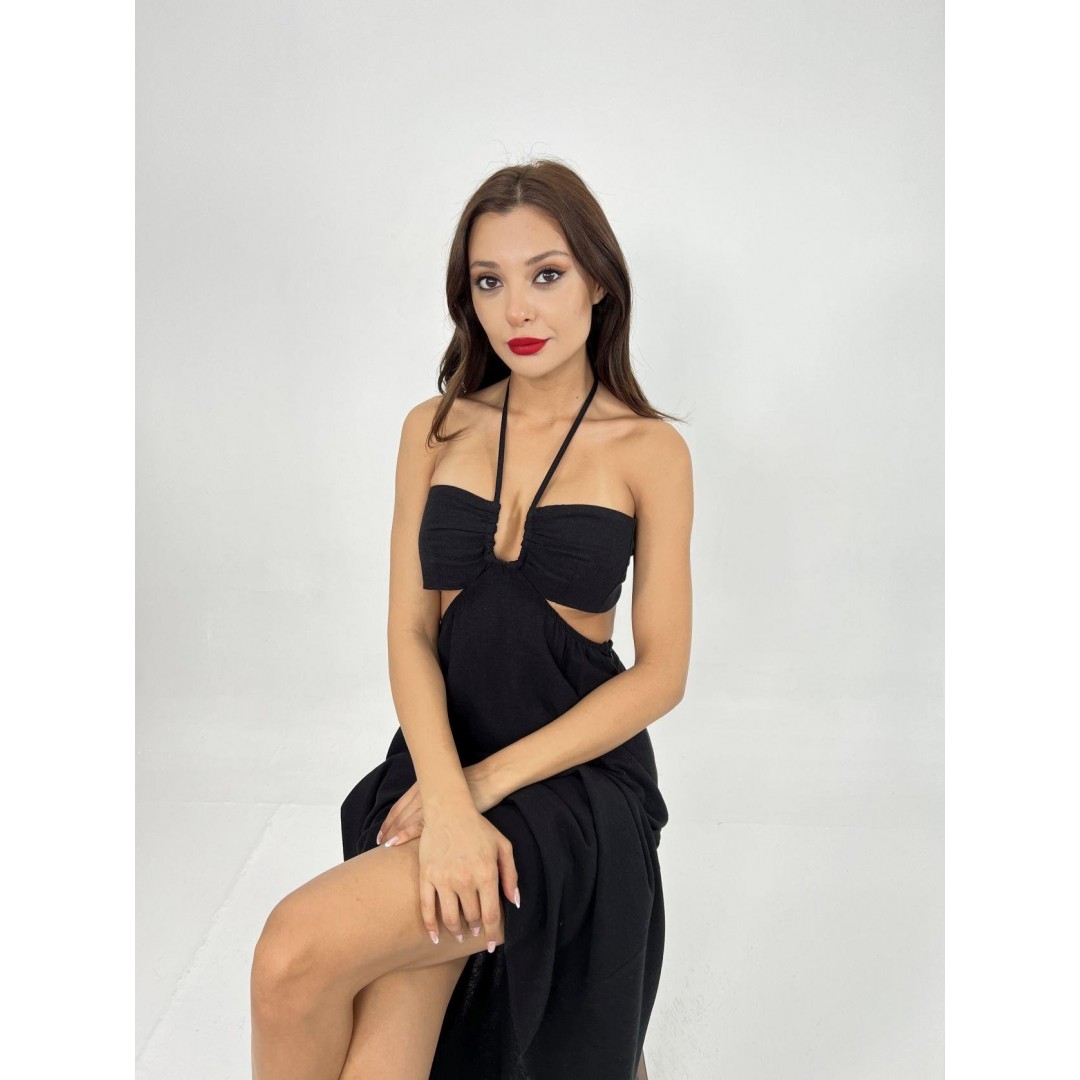 7024 ELBİSE-SİYAH - 143543 7024 ELBİSE-SİYAH - 143543