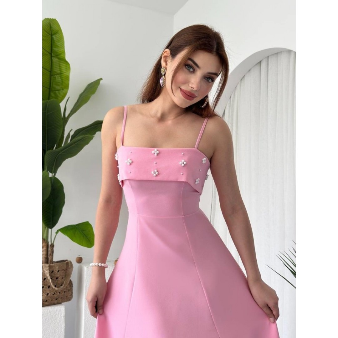 Acco Taş Detaylı Elbise - 162276 Acco Taş Detaylı Elbise - 162276