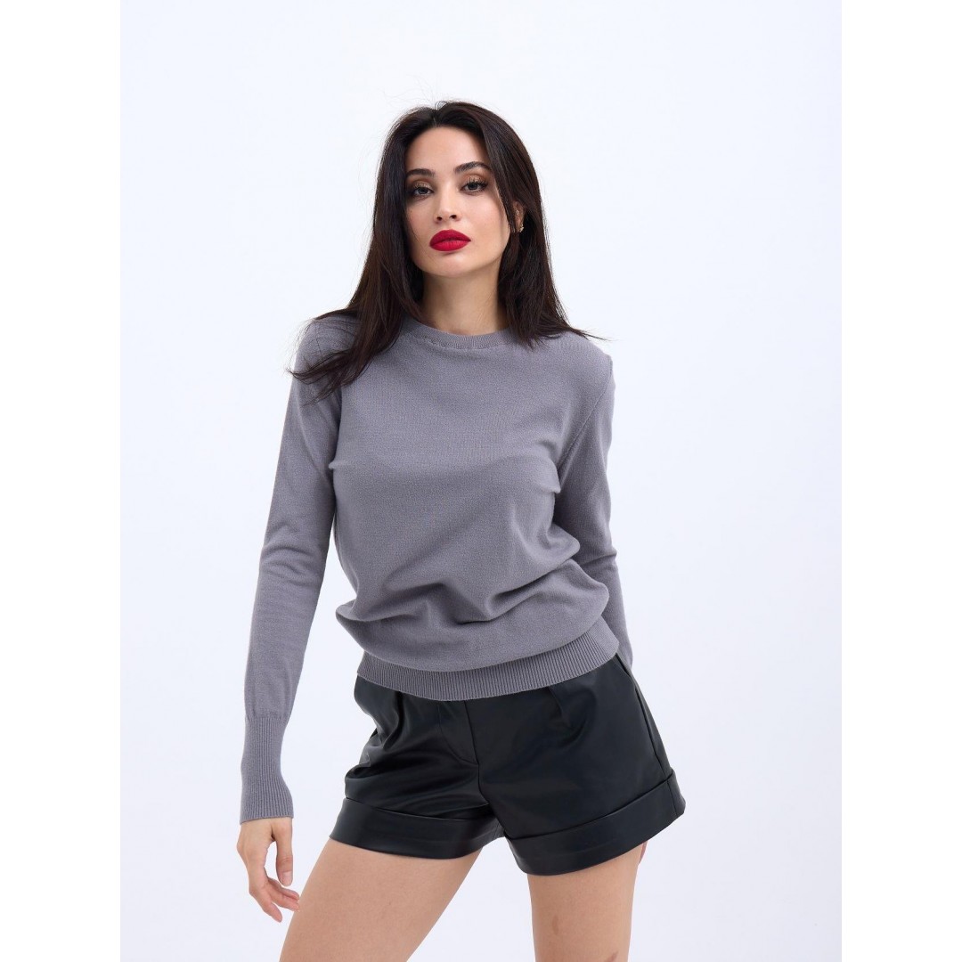 42281 TRİKO SALAŞ KAZAK-GRİ 143861 42281 TRİKO SALAŞ KAZAK-GRİ 143861