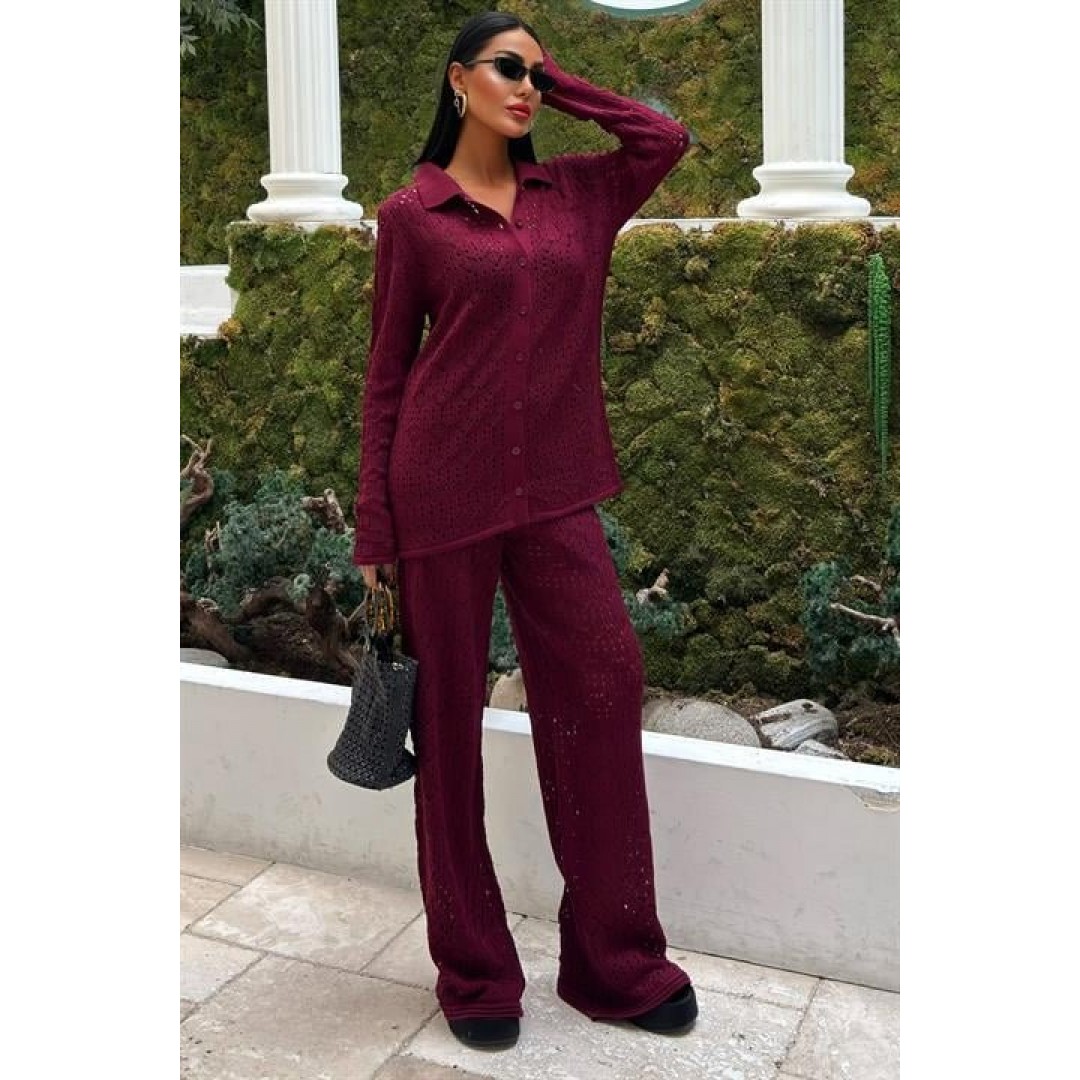 Odette Ajurlu Triko Pantolon Takım 9934 158429